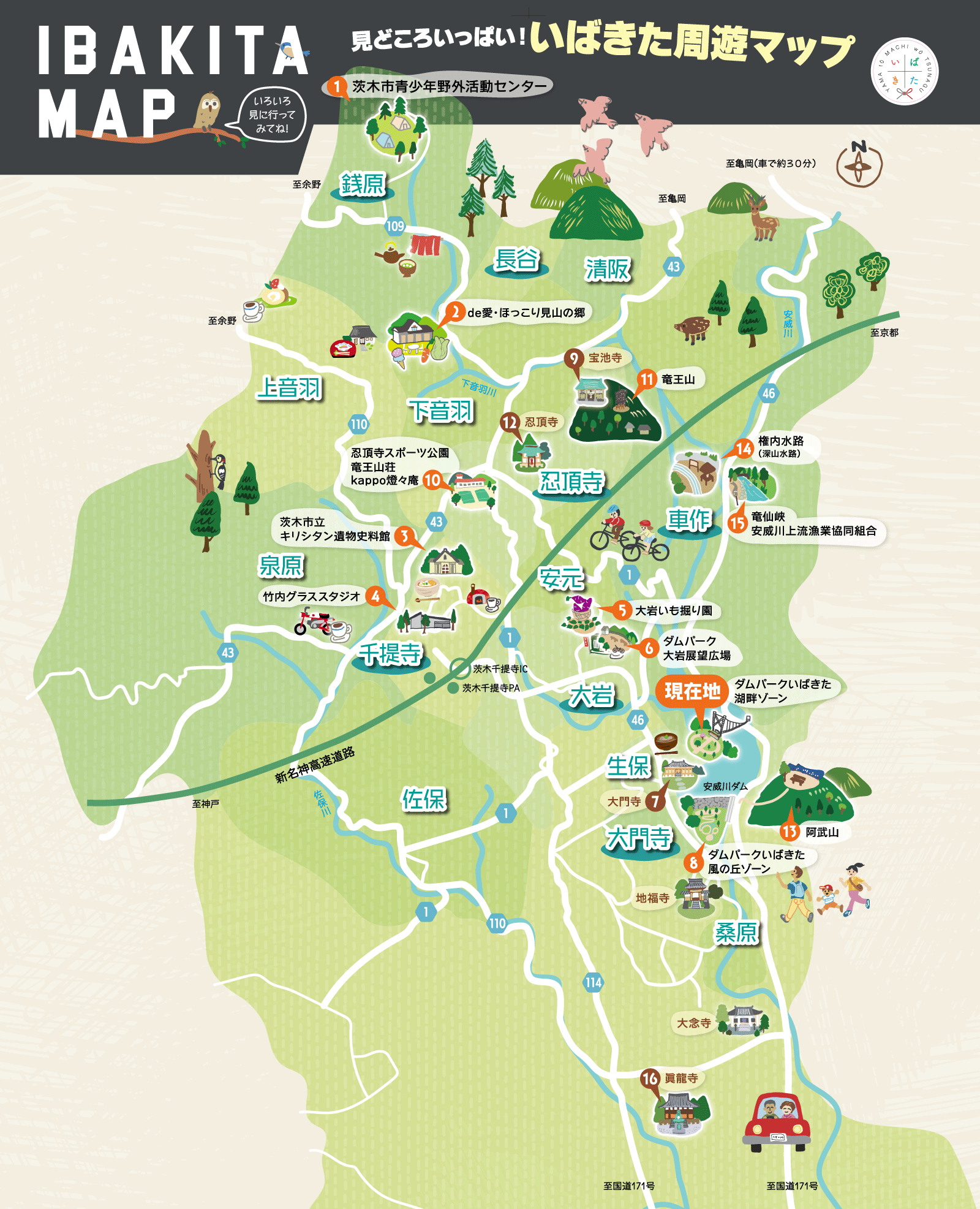 いばきたマップ